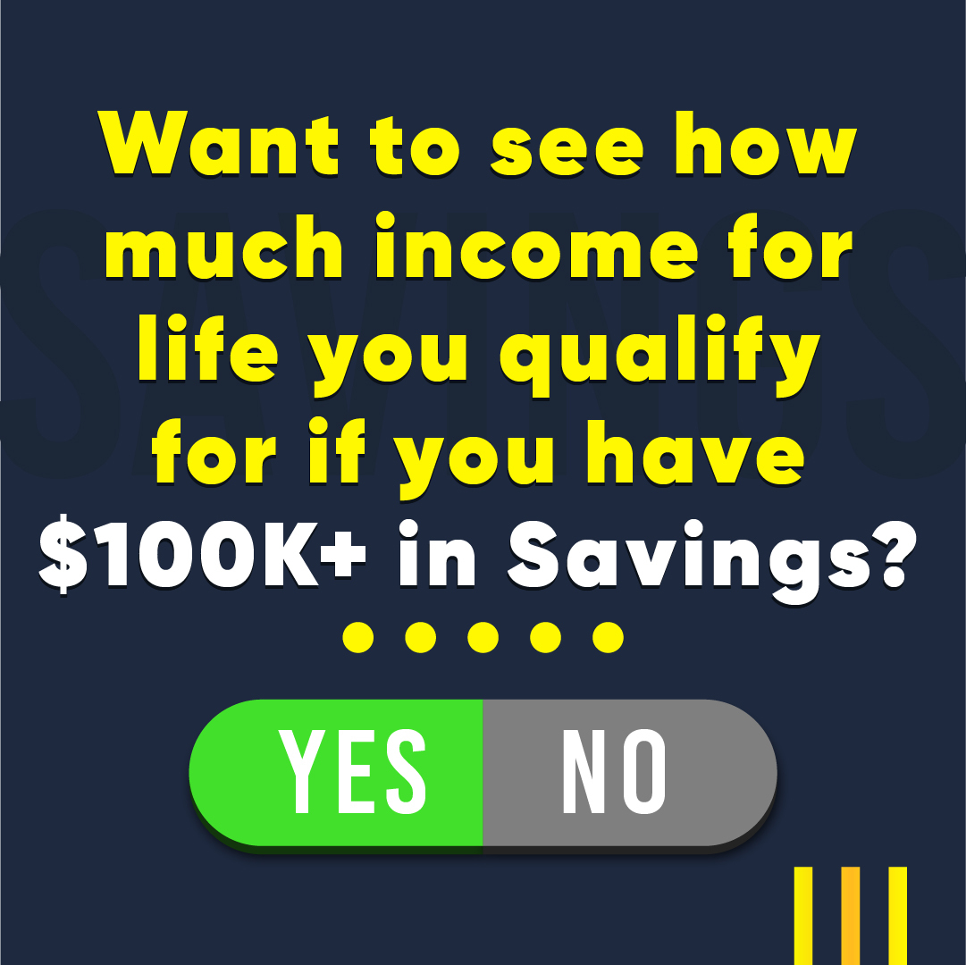 Secure Retirement Planning Facebook ad: Never Run Out Of Money When You Retire