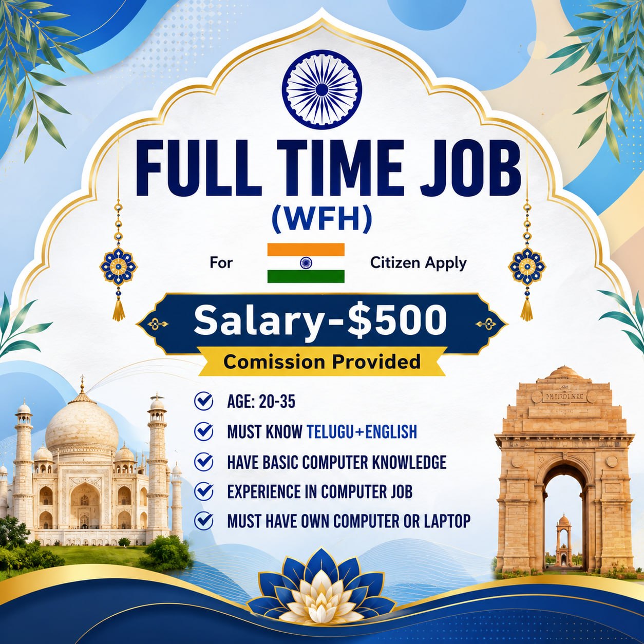 CS Vacancy Facebook ad: Chat on Messenger
