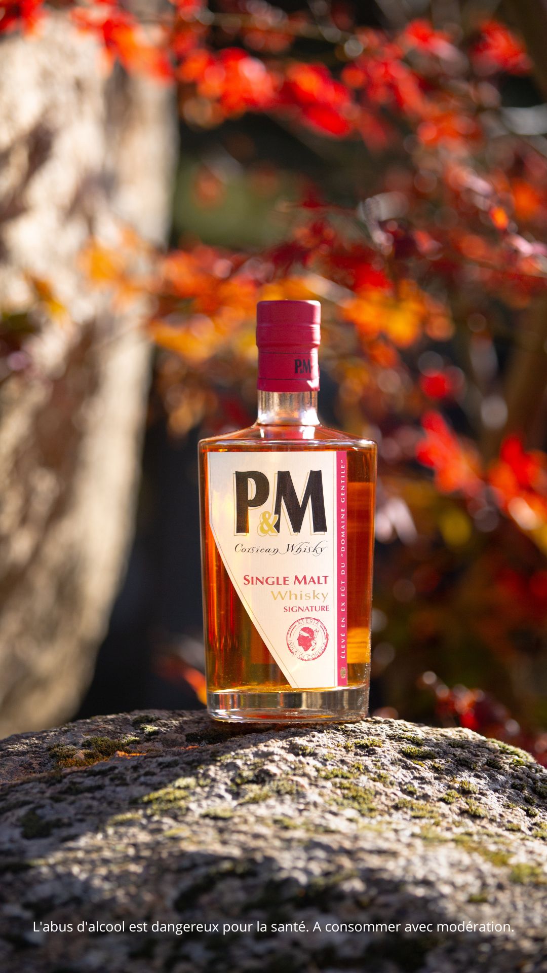 P&M whisky Facebook ad