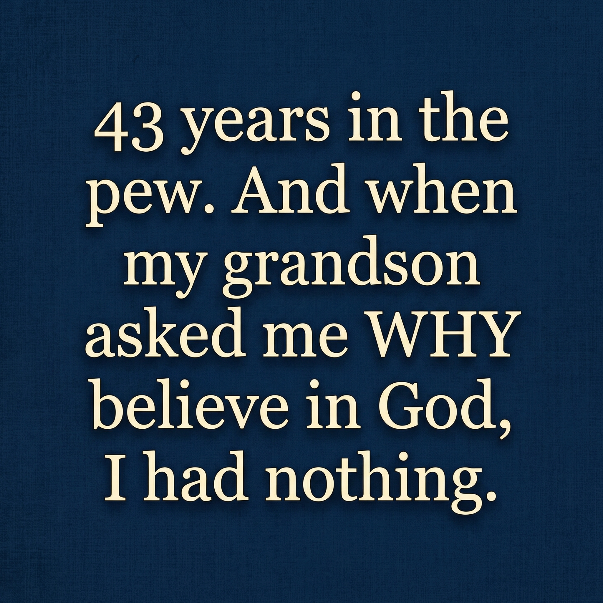 Carol Henderson Facebook ad: If you are a Christian believer read this.