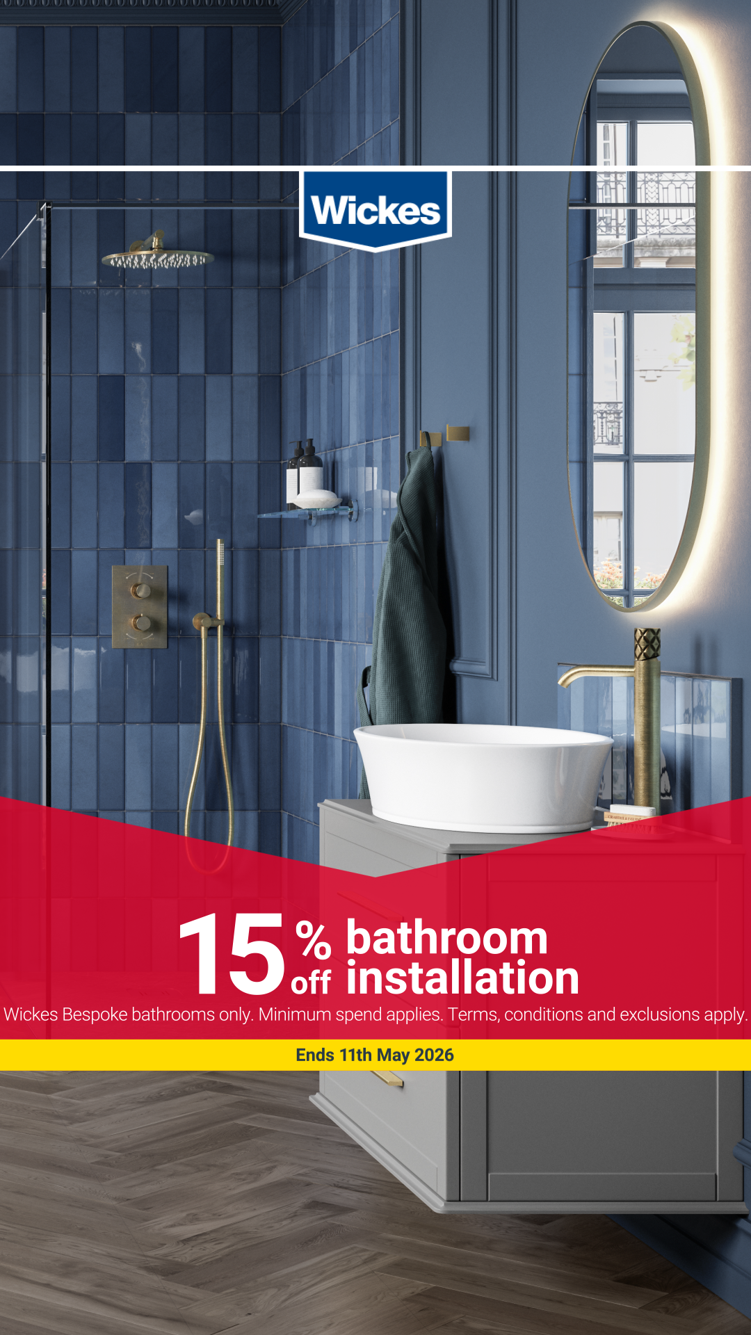 Wickes Facebook ad from Apr 21, 2026
