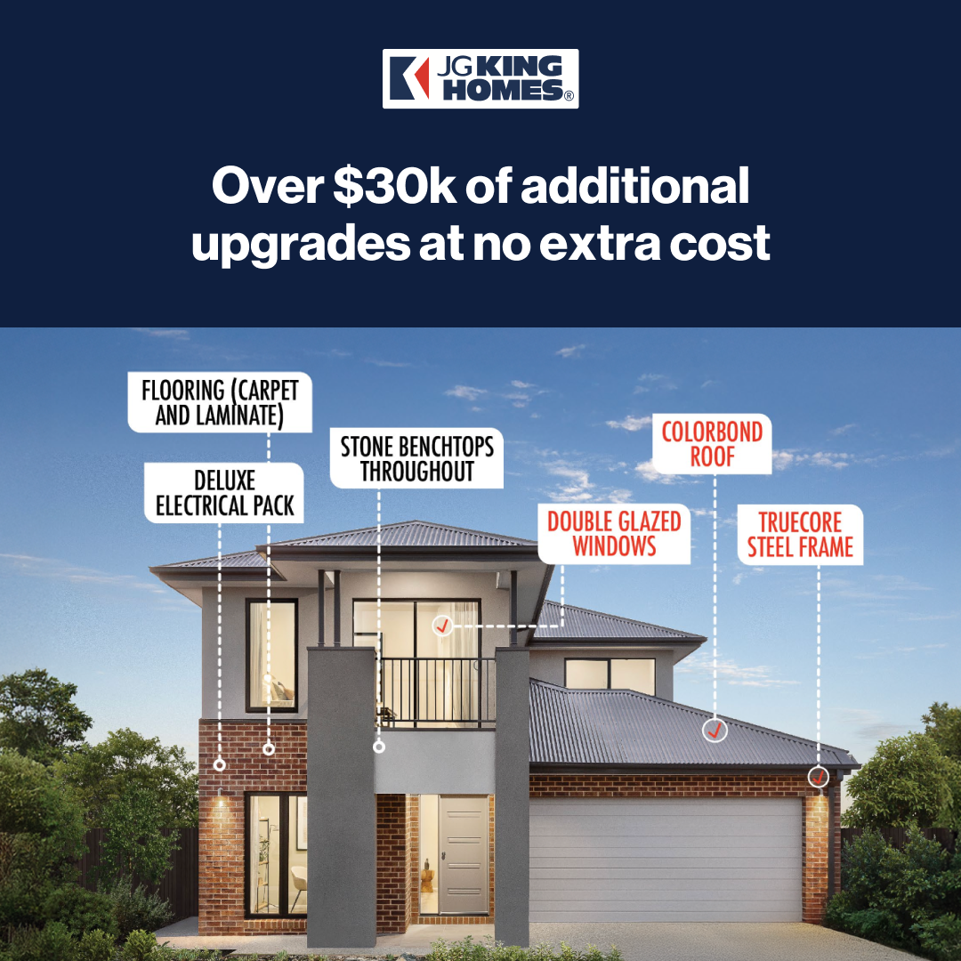 JG King Homes Facebook ad