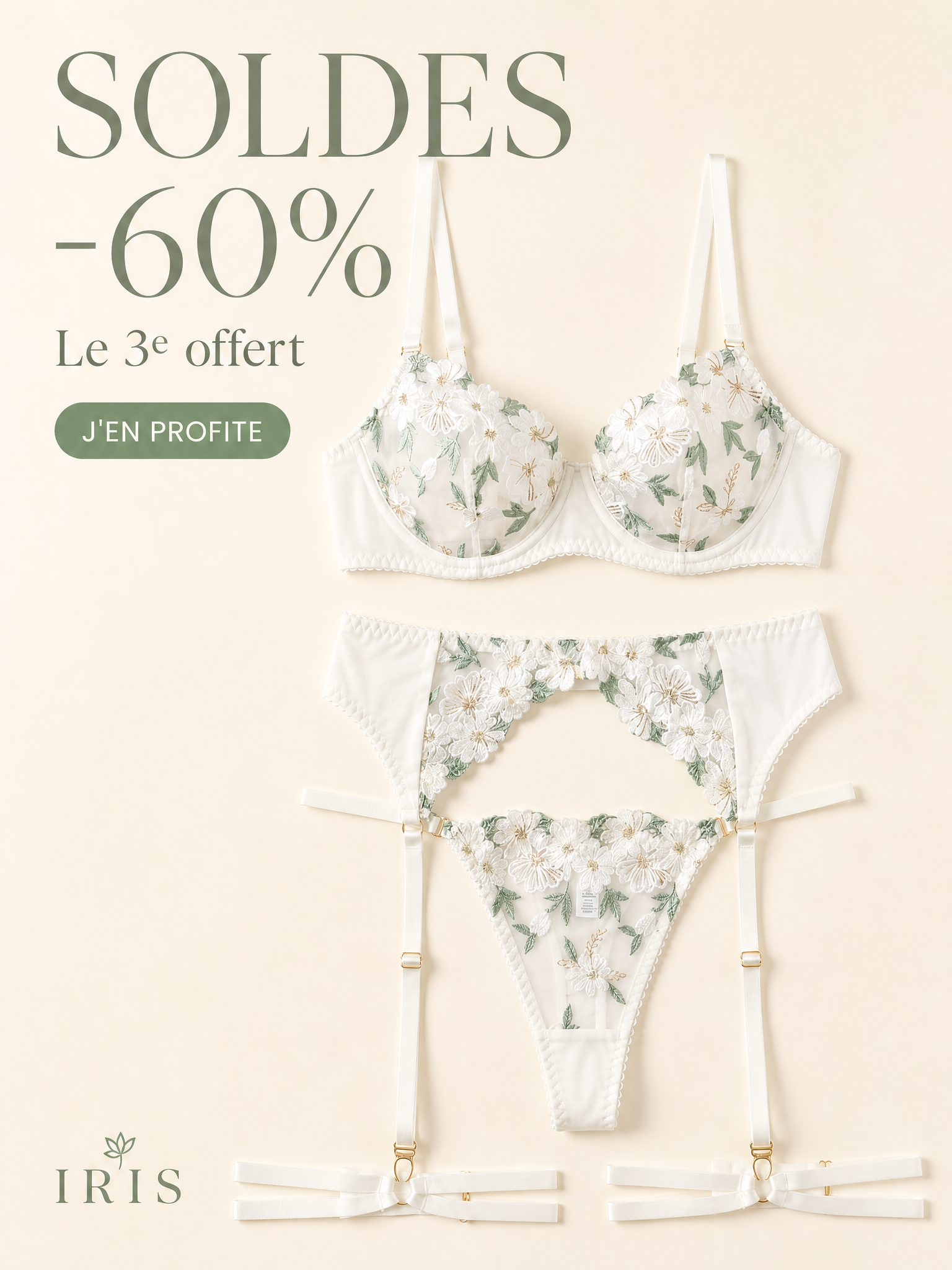 Iris Lingerie Facebook ad