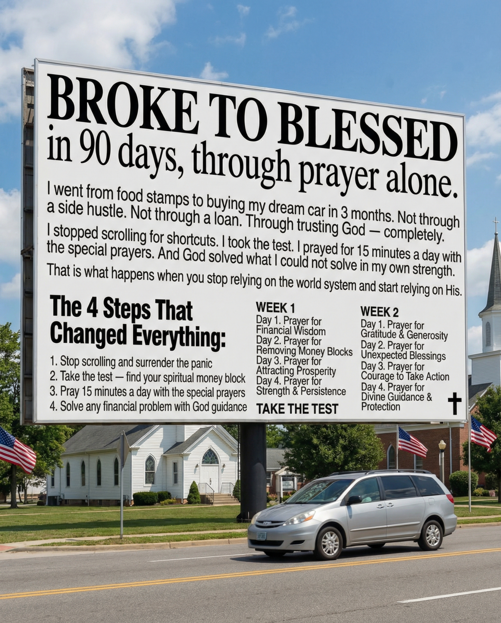 Grace & Wellness Ministry Facebook ad: Take the Quiz