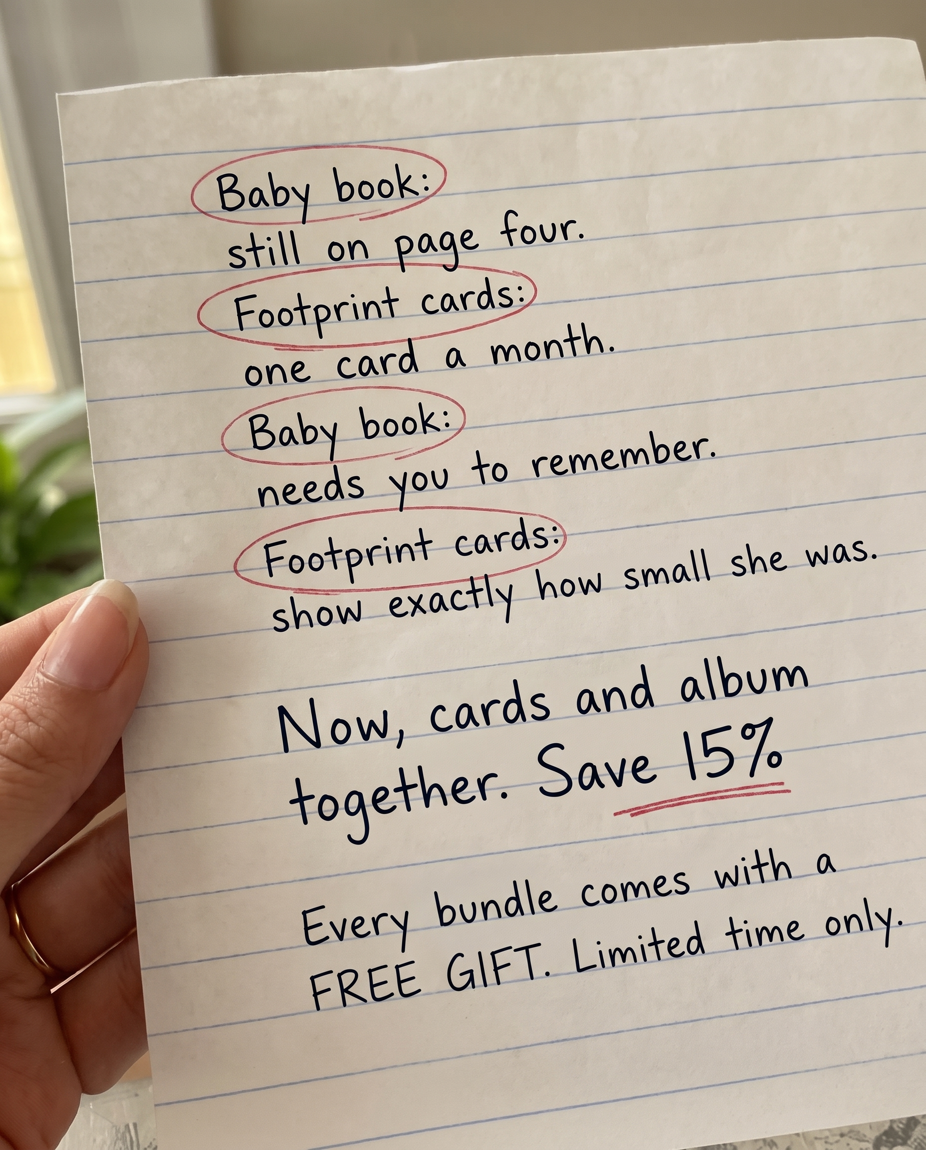 Frankie May Facebook ad: Preorder now. Free gift included.