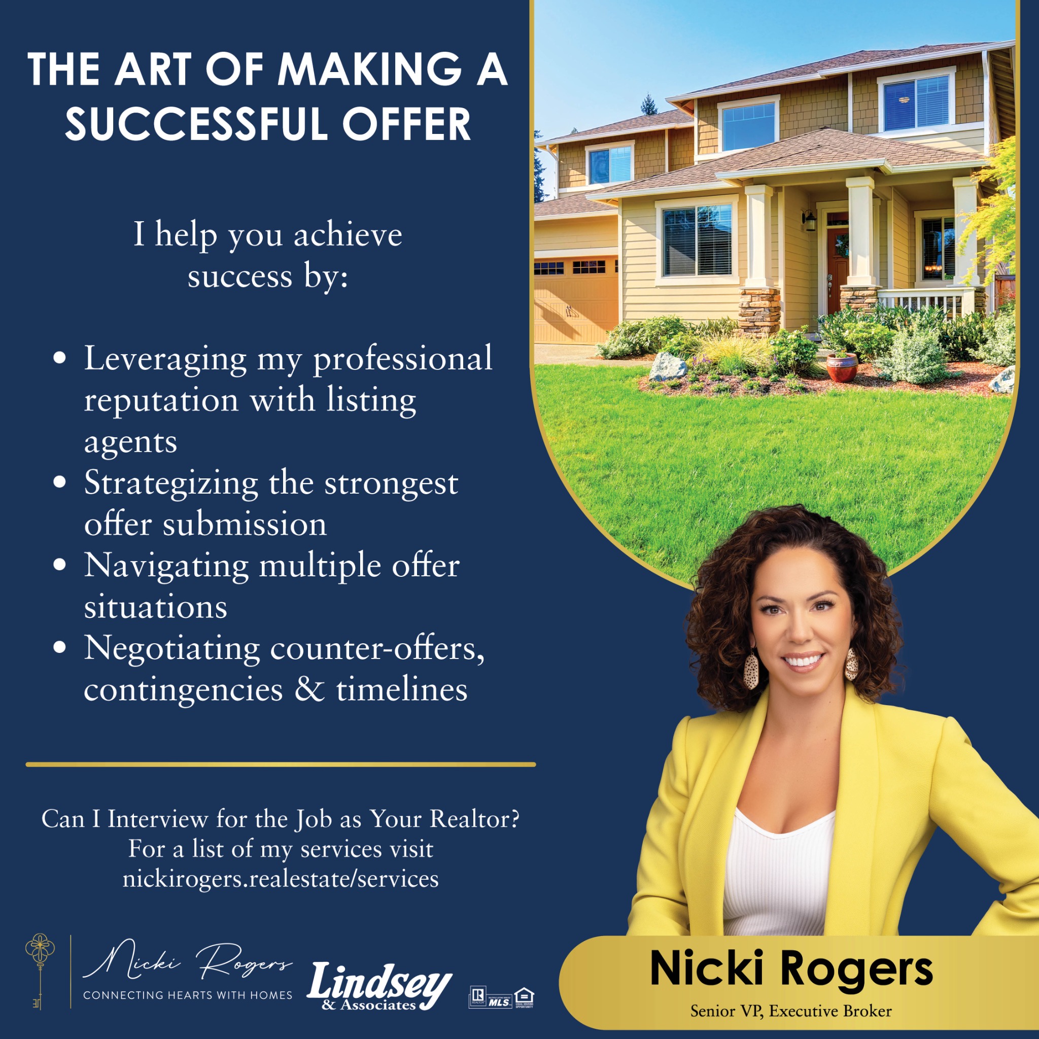 Nicki Rogers Real Estate Facebook ad: Message or Call (479) 659-2631 / (479) 636-2200