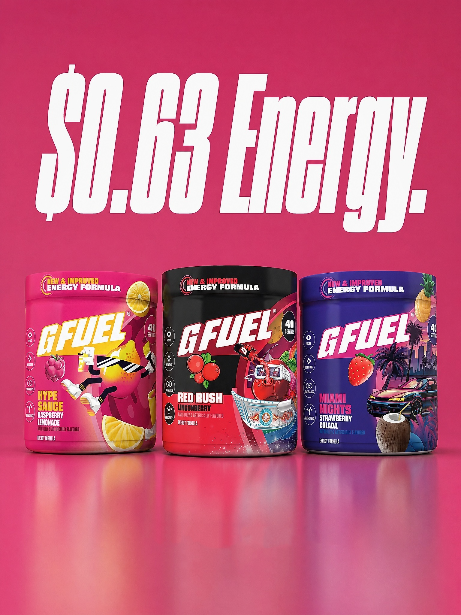 G FUEL Facebook ad