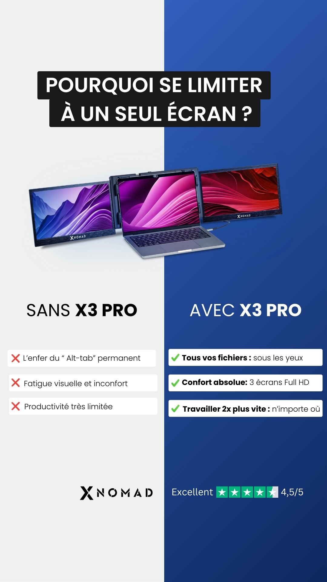 X-Nomad Facebook ad