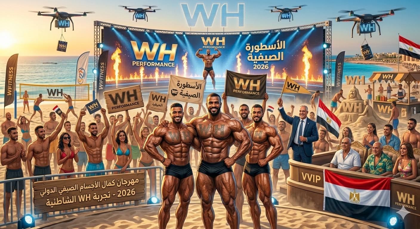 The Vitamin World Facebook ad: جاهز تطلع بأفضل نسخة من جسمك للصيف ده؟