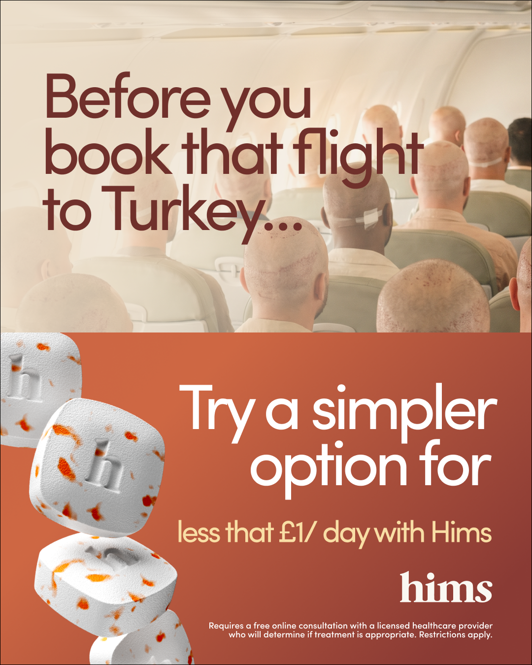 hims Facebook ad