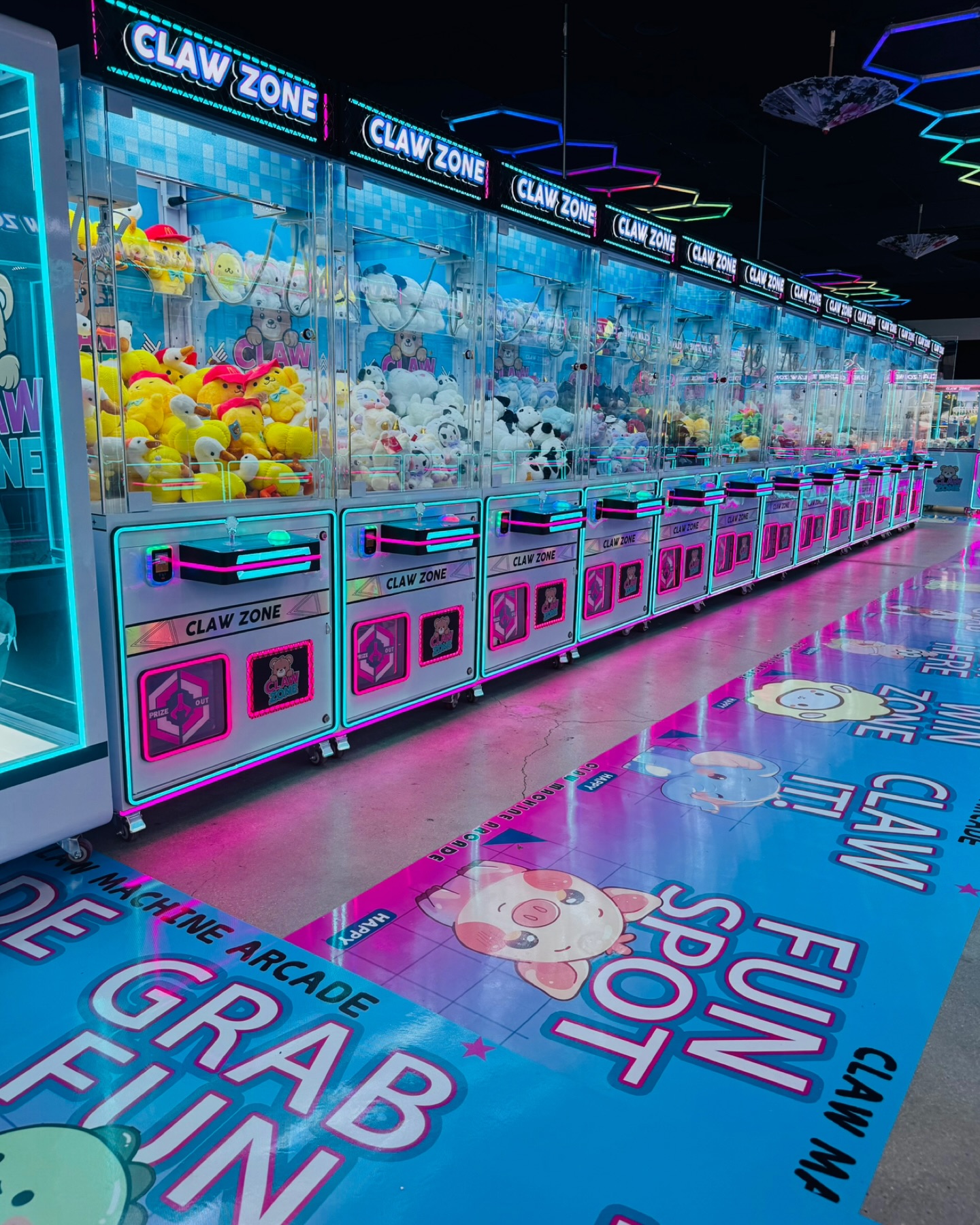 Claw Zone Arcade Facebook ad