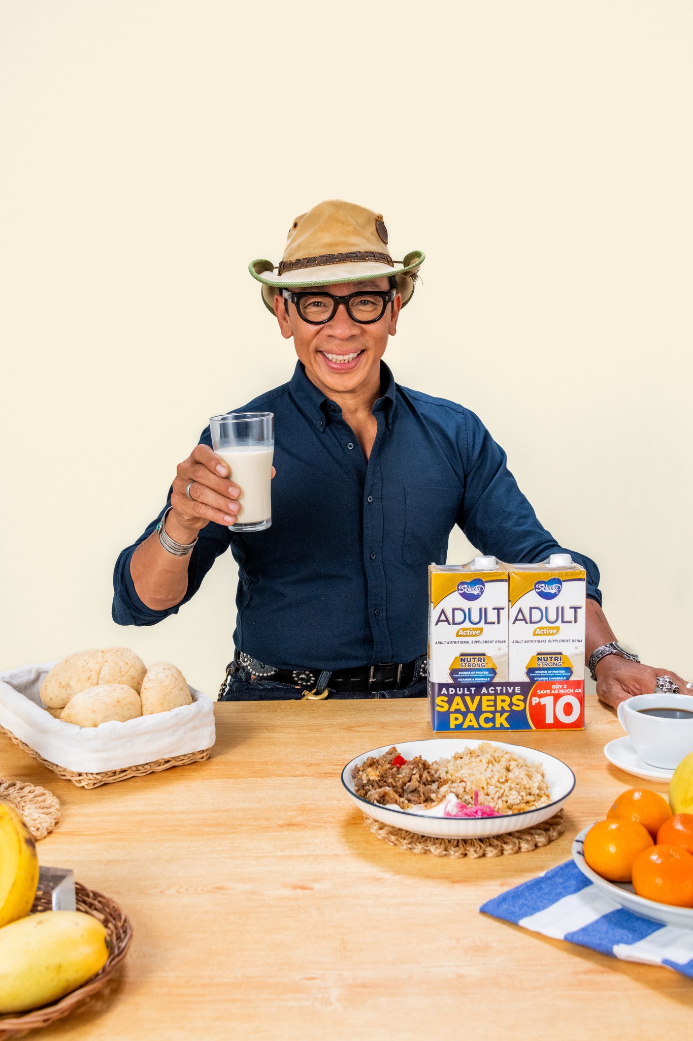 Selecta Fortified Milk Facebook ad: Starting healthy habits doesn’t mean you have to…