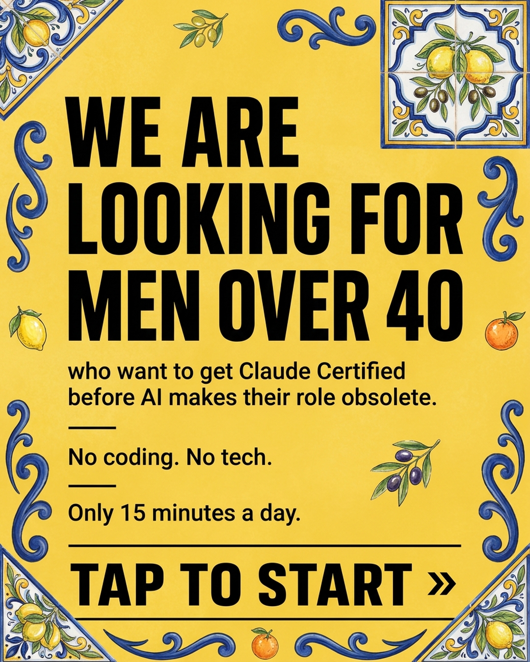 AI Simplified Facebook ad