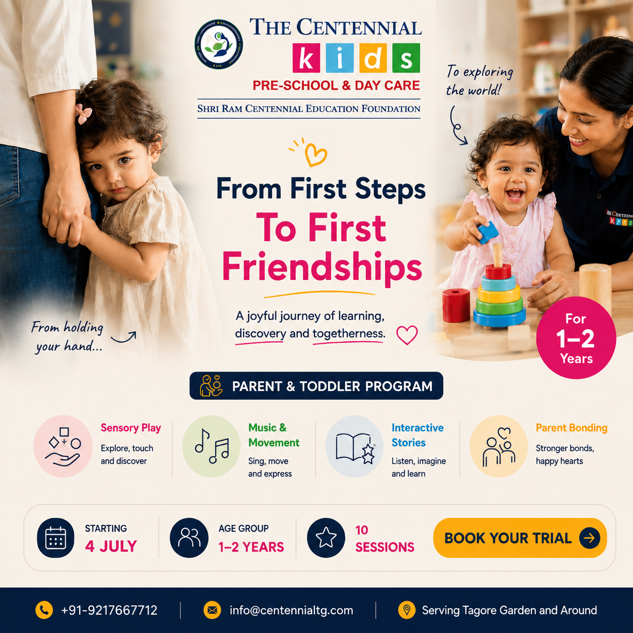 The Centennial Kids Tagore Garden Facebook ad: A Joyful Start for Your Little One