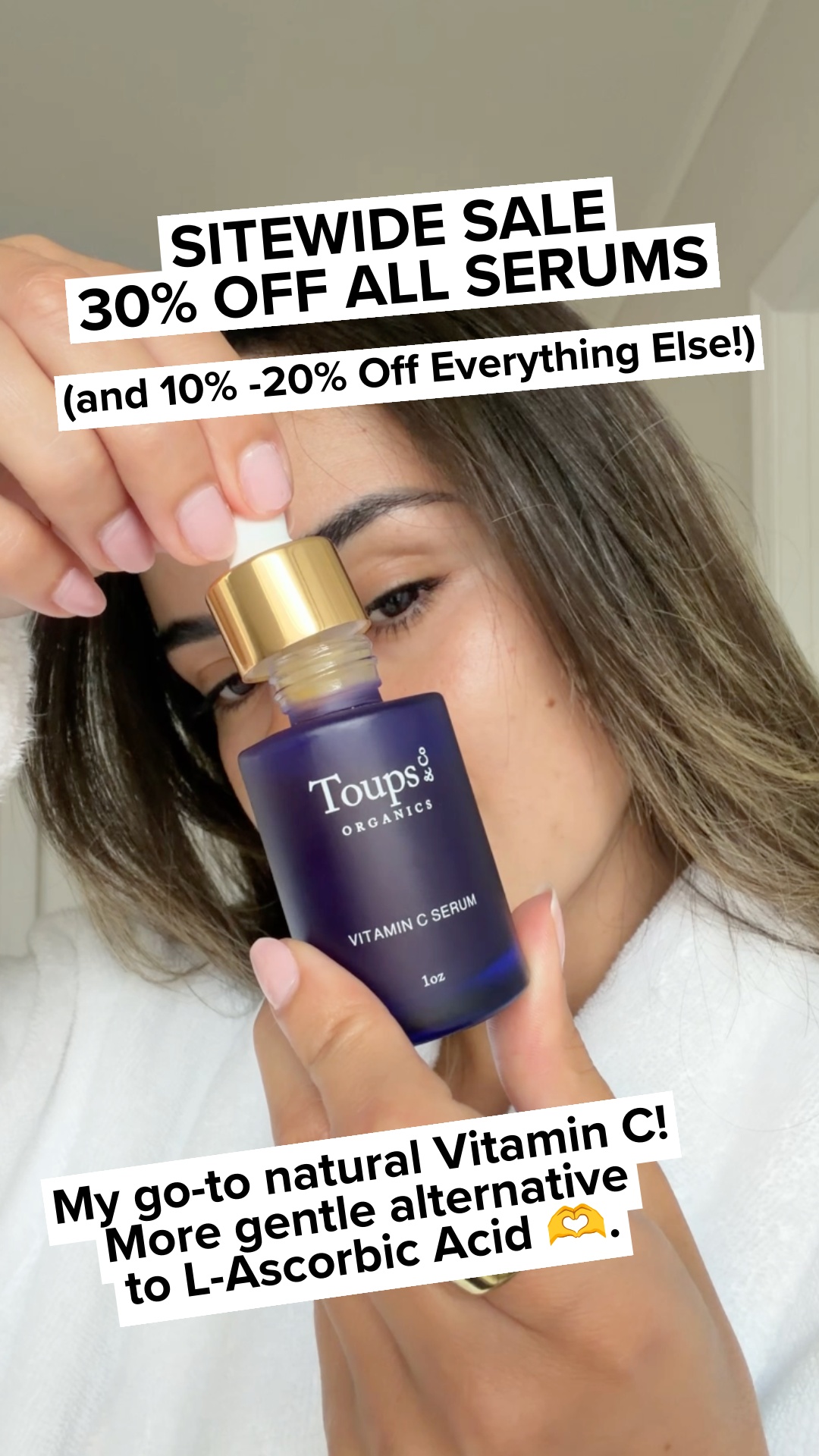 Toups and Co Organics Facebook ad