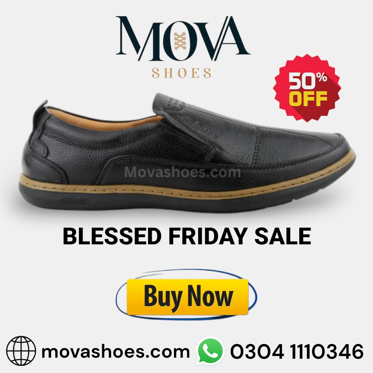 Mova Shoes Facebook ad