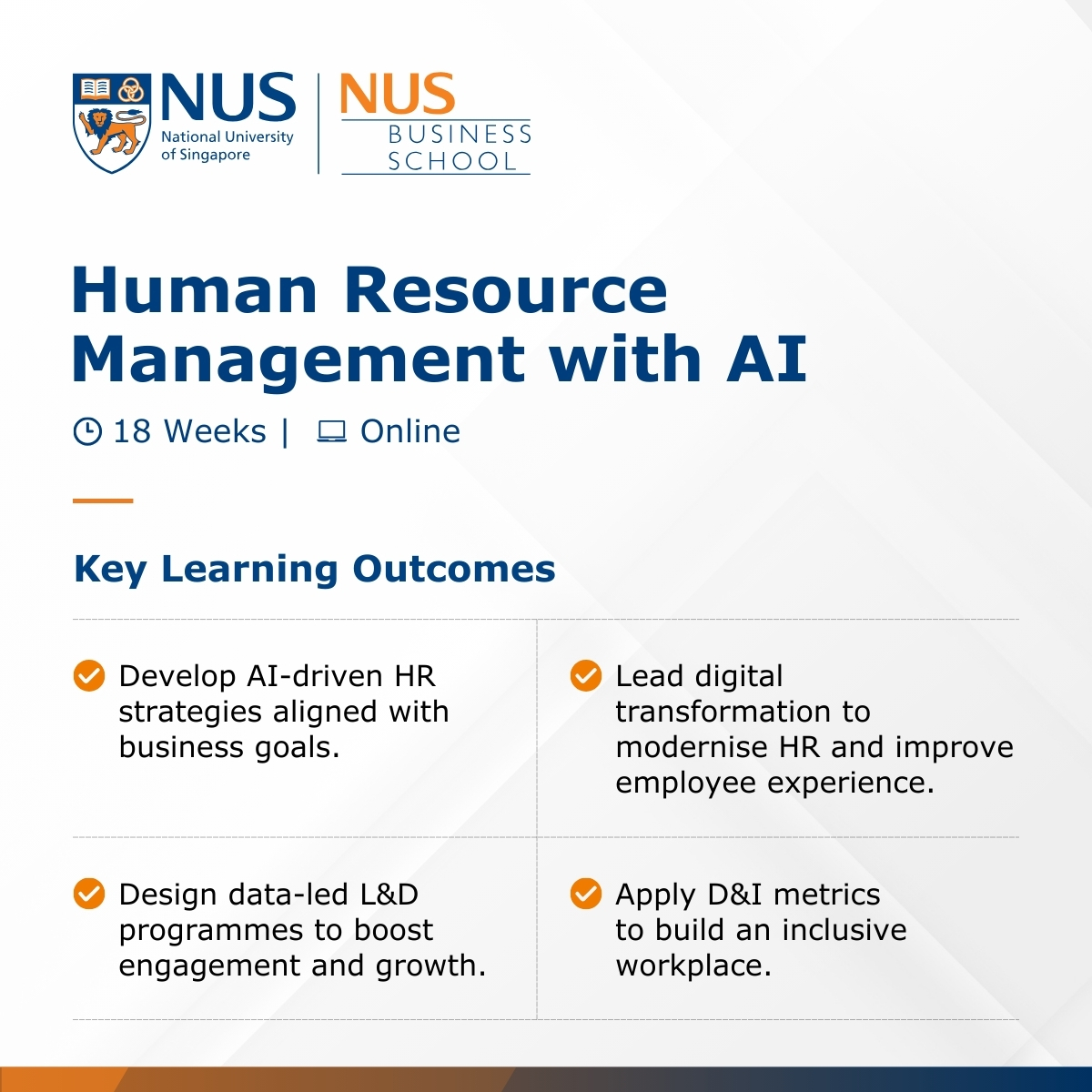 NUS Business School, National University of Singapore Facebook ad