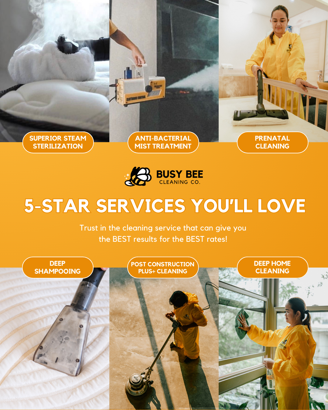 Busy Bee Cleaning Co. - Bacolod Facebook ad