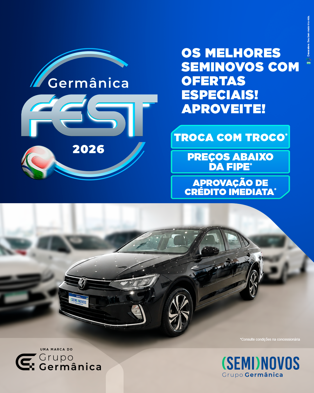 Seminovos Germânica Facebook ad from Jun 5, 2026