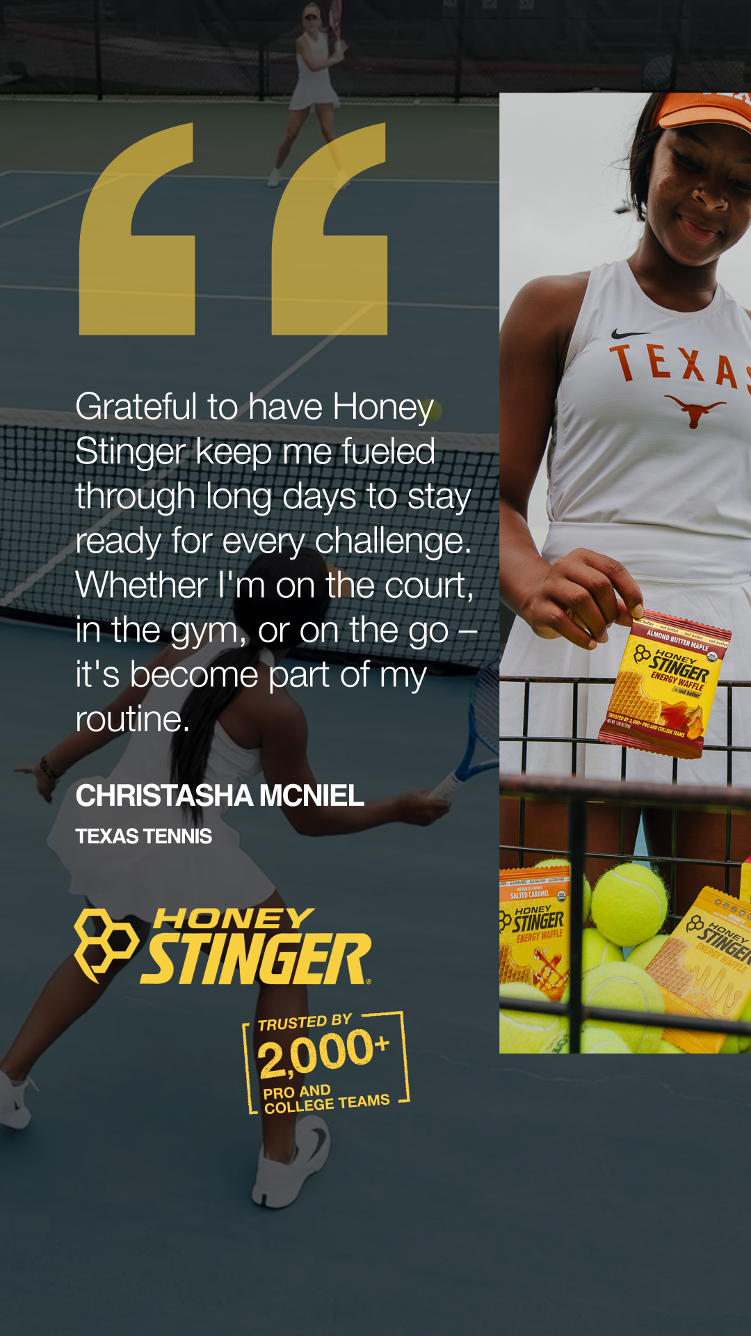 Honey Stinger Facebook ad