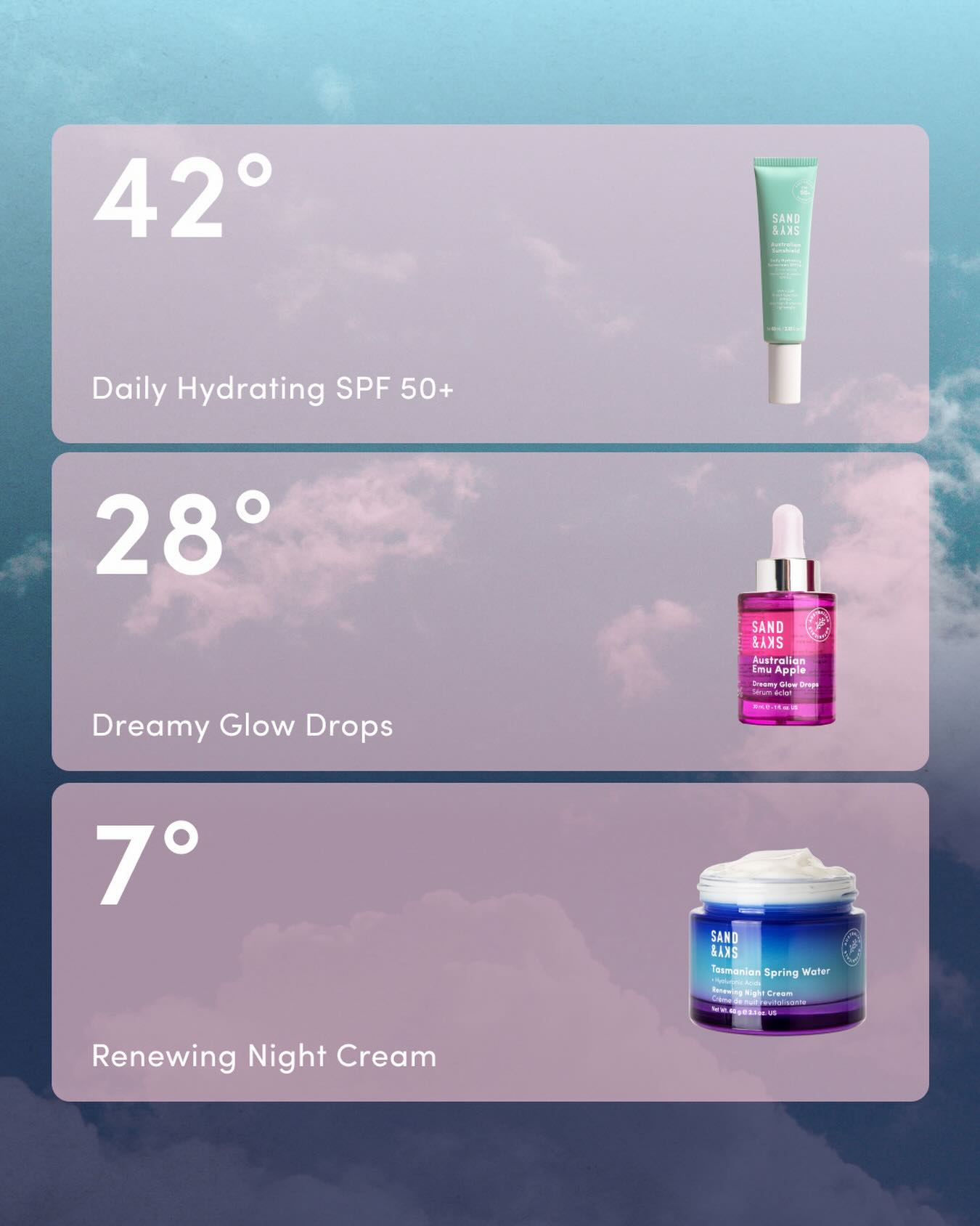 Sand & Sky Facebook ad