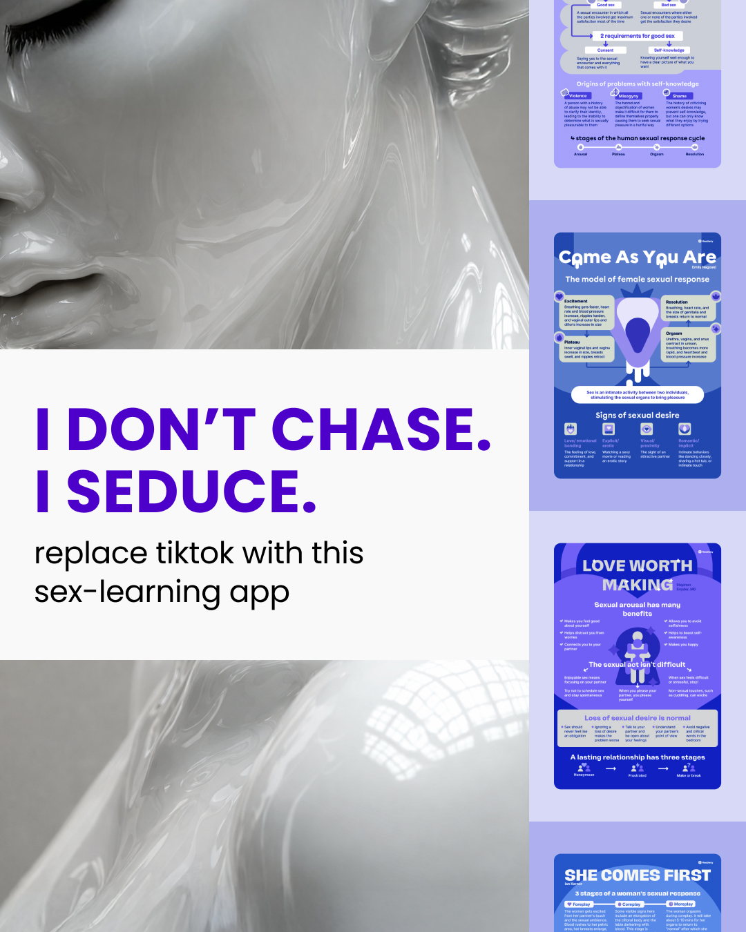 Headway App Facebook ad