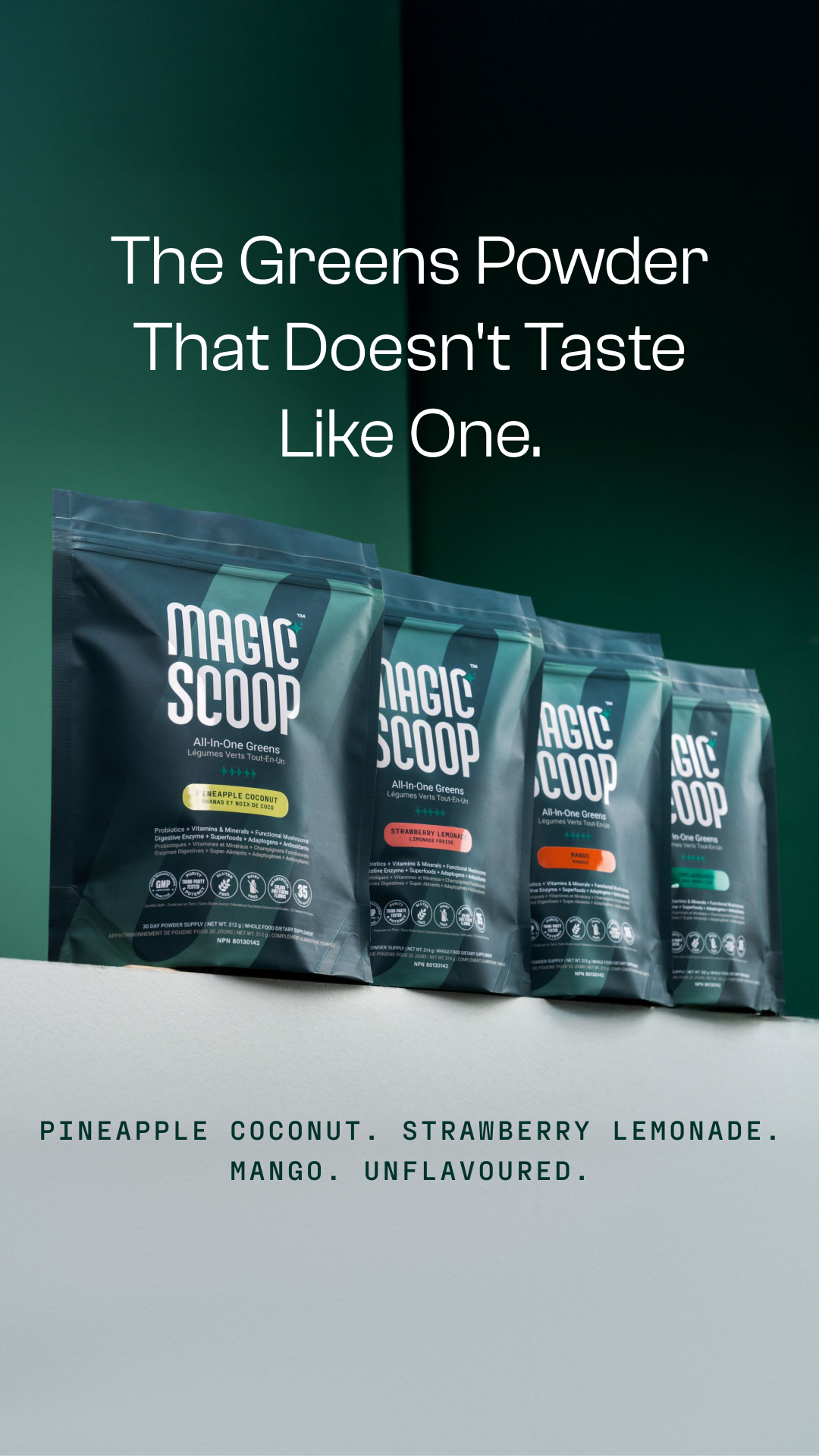 Magic Scoop Facebook ad