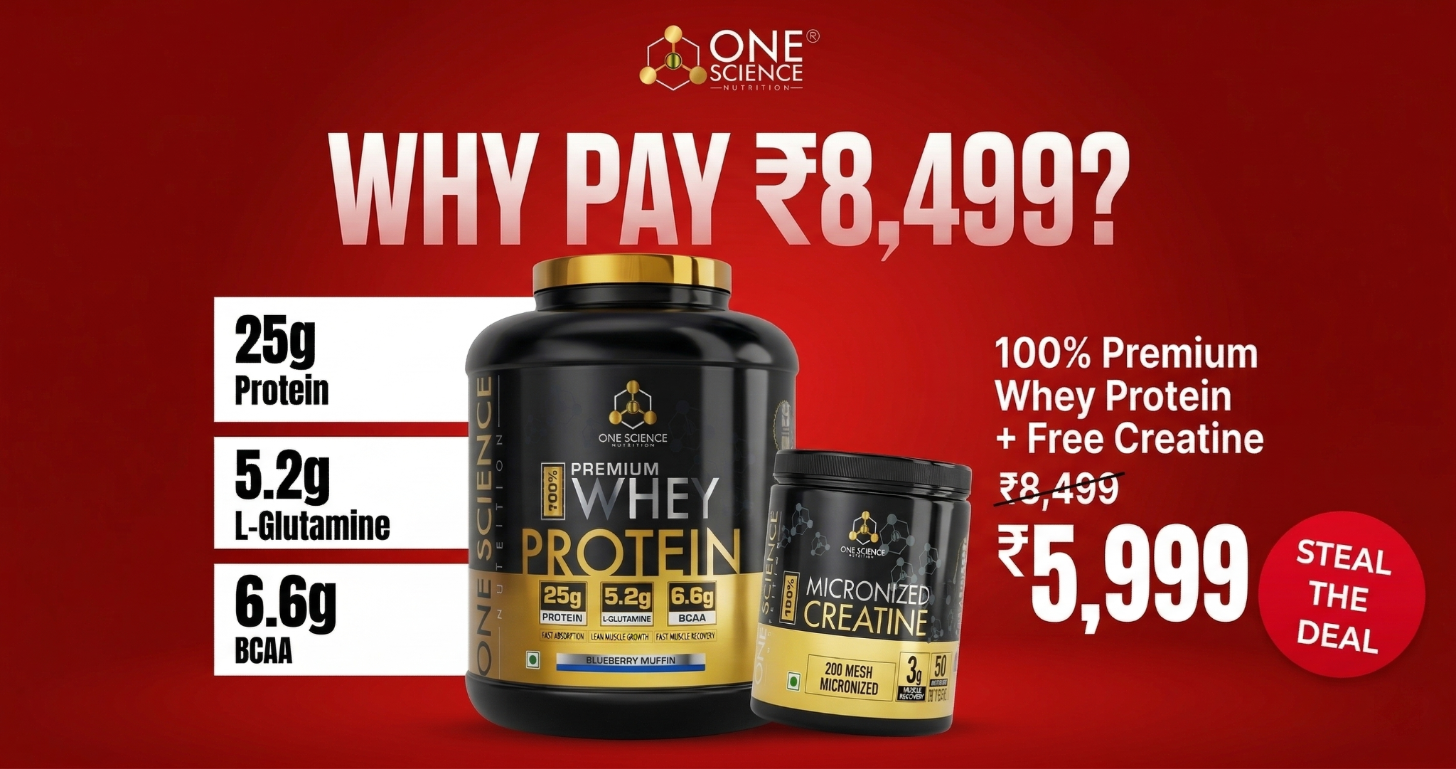 One Science Nutrition India Facebook ad