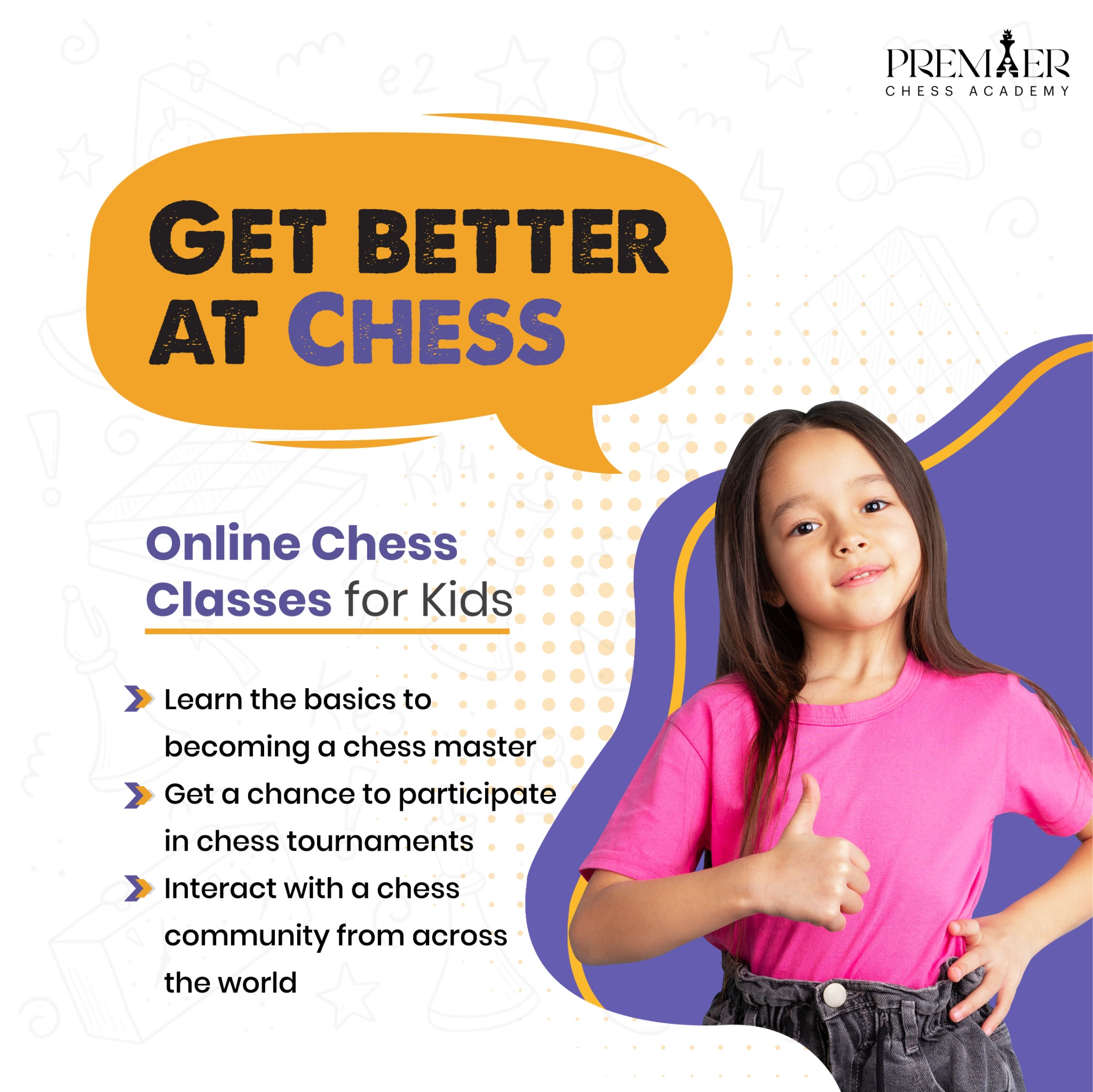 Premier Chess Academy Facebook ad