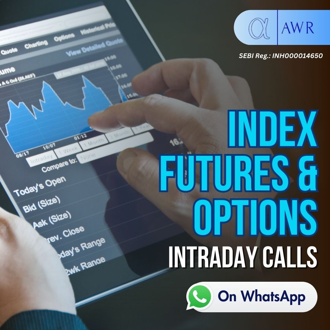 Alpha Wealth Research Facebook ad: Futures & Options Intraday Calls