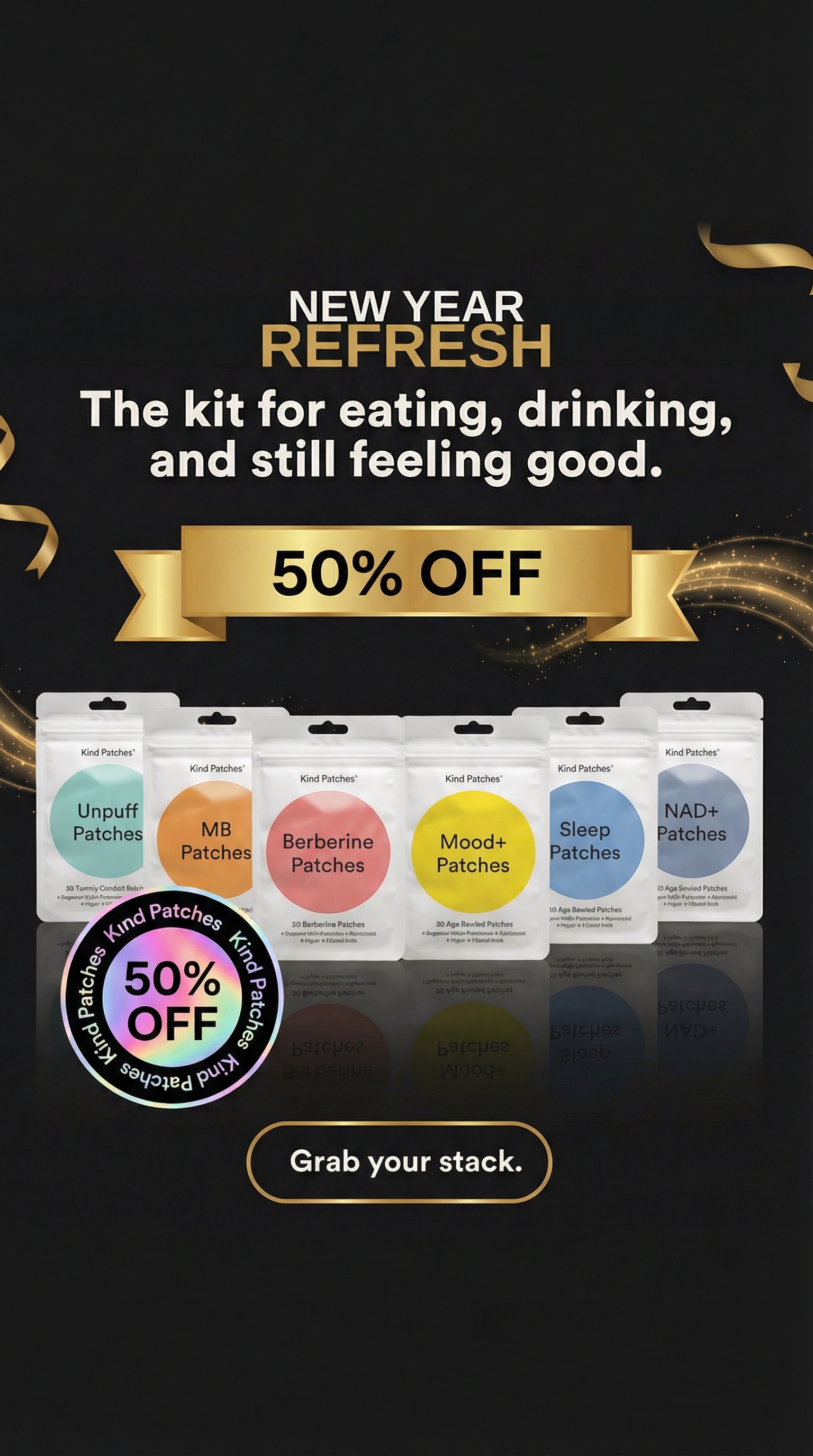 Kind Patches Facebook ad