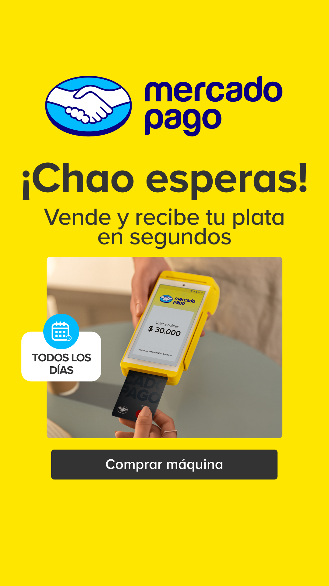 Mercado Pago Facebook ad from Apr 22, 2026