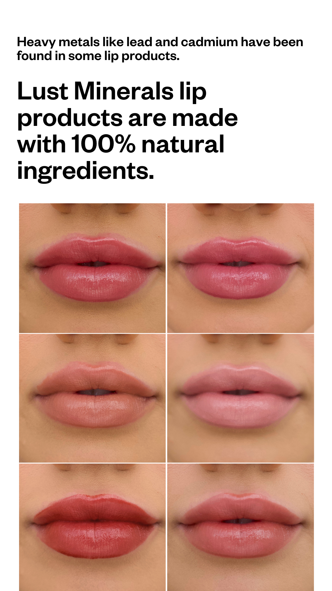 Lust Minerals Facebook ad