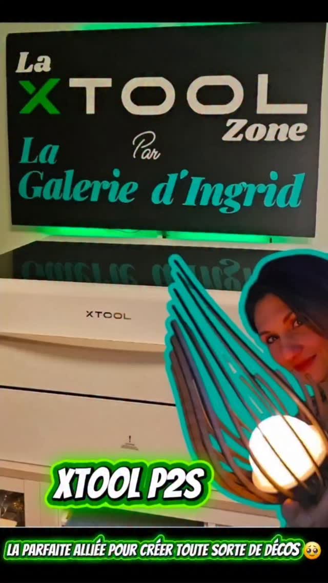xTool Facebook ad: Je profite d'avoir crée cette petite déco pour…