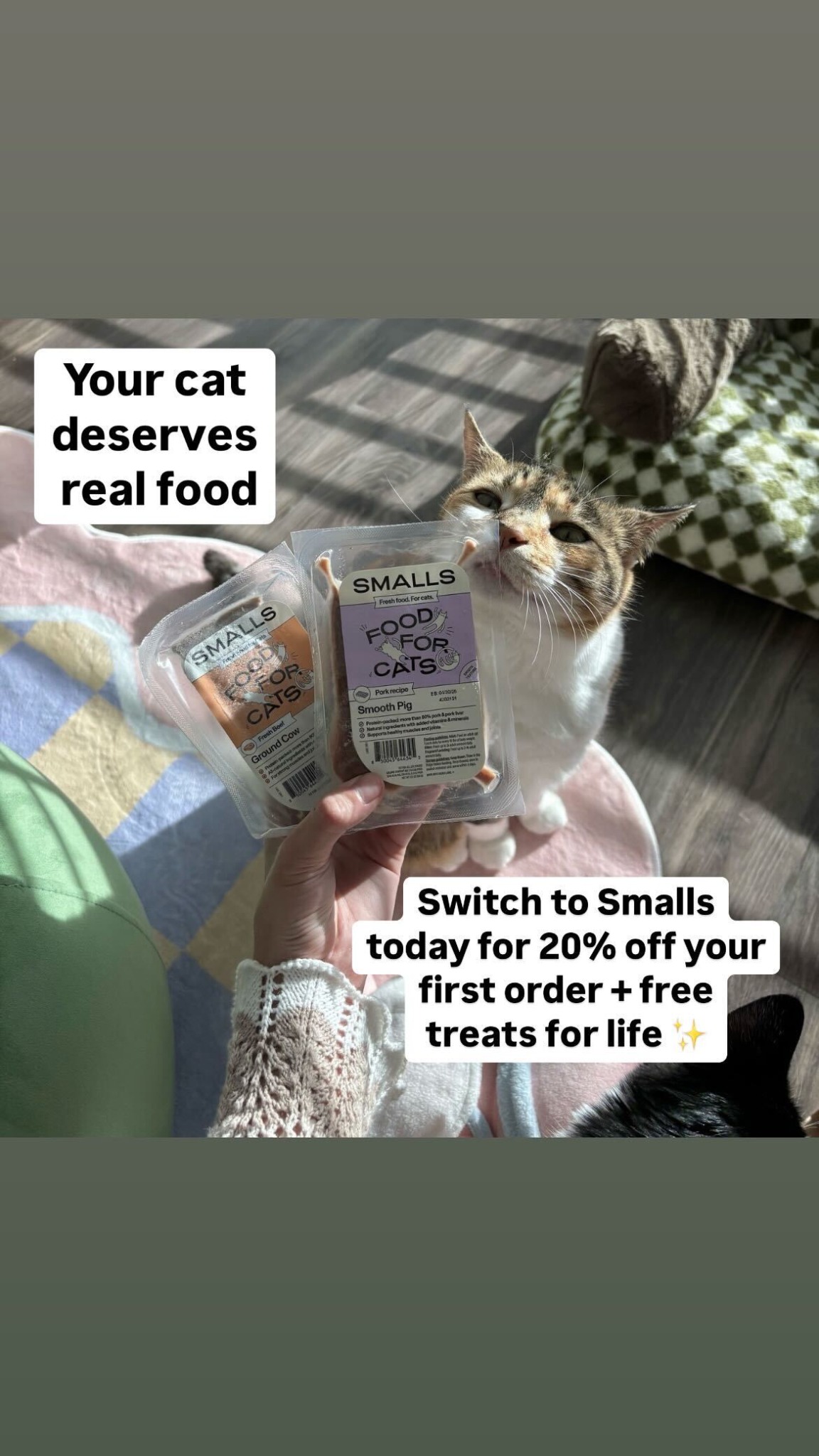 Smalls Facebook ad