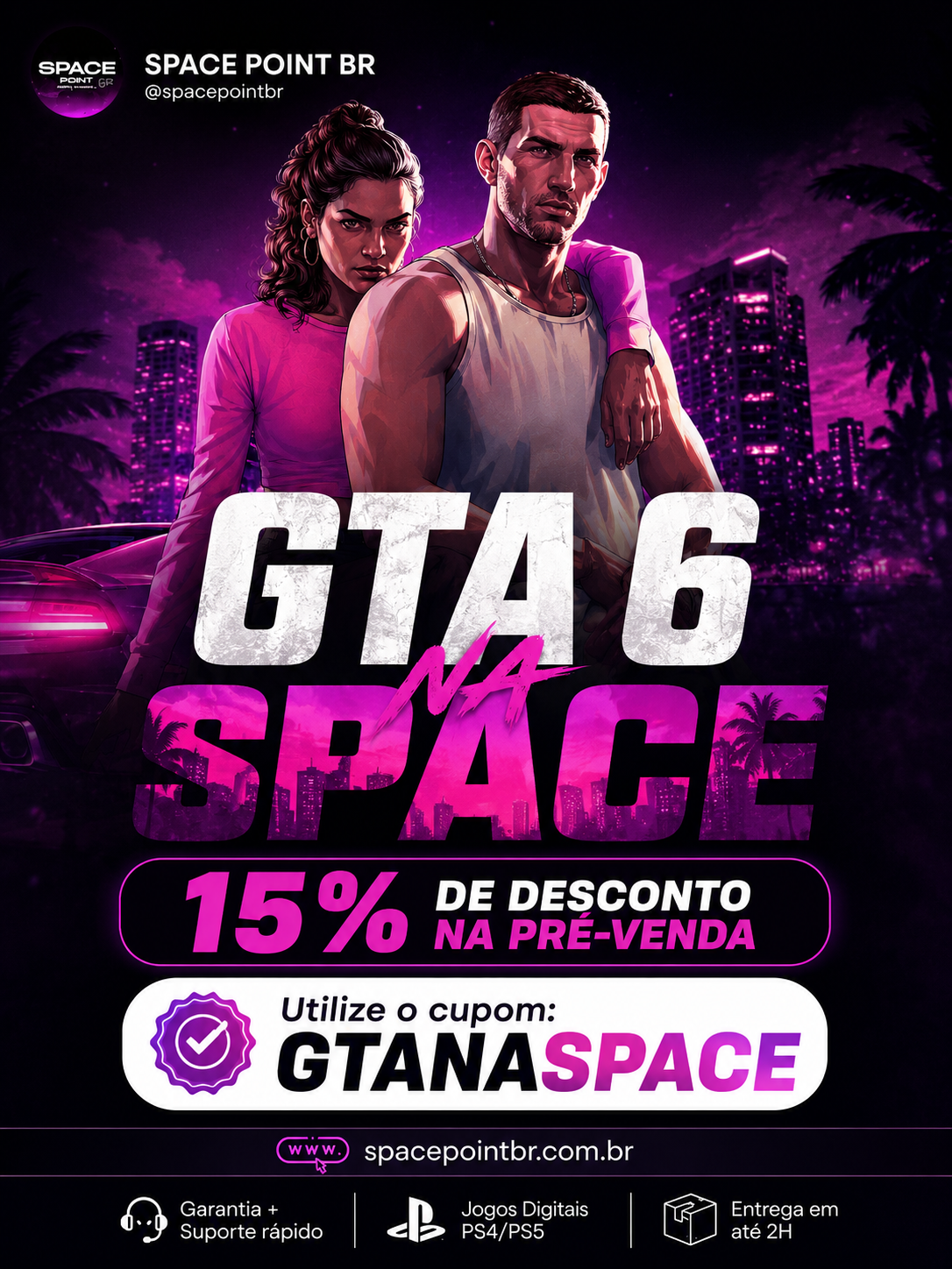 SPACE POINT BR Facebook ad