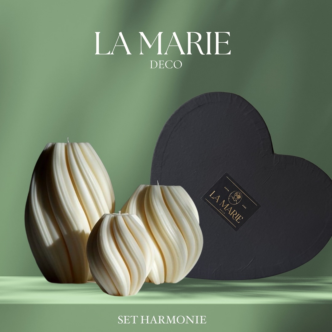 La marie Deco Facebook ad: Velas de únicas aroma de temporada, empaque de…
