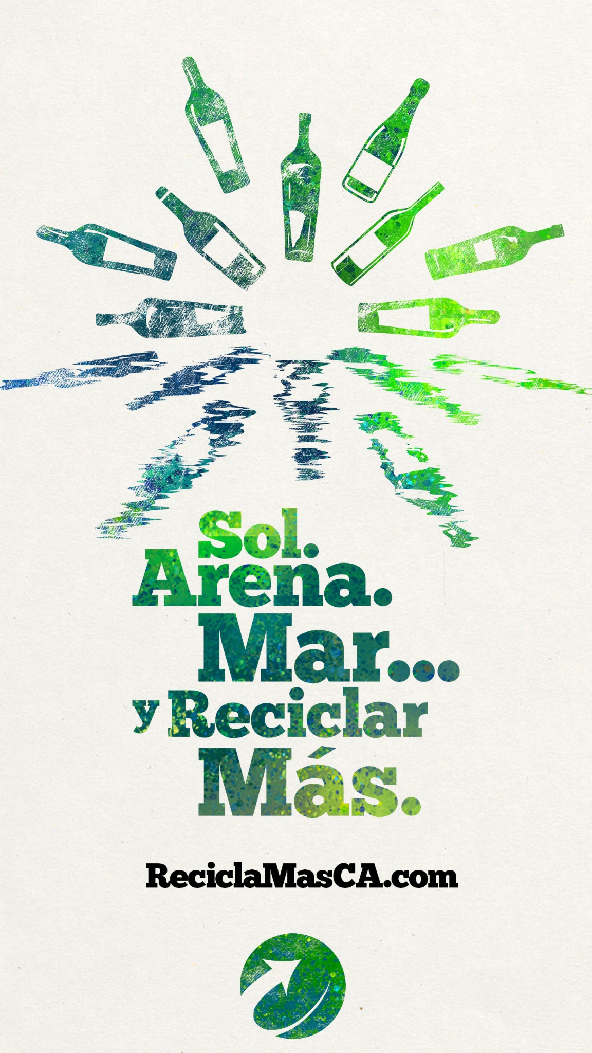 CalRecycle Facebook ad: Re-imaginando el reciclaje.