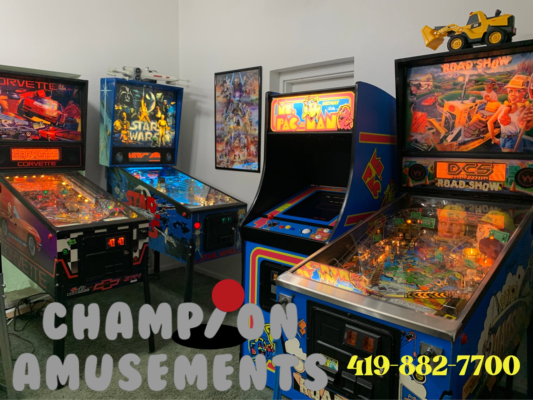 Champion Amusements Facebook ad: Arcade and Pinball Machines - Buy, Sell and…