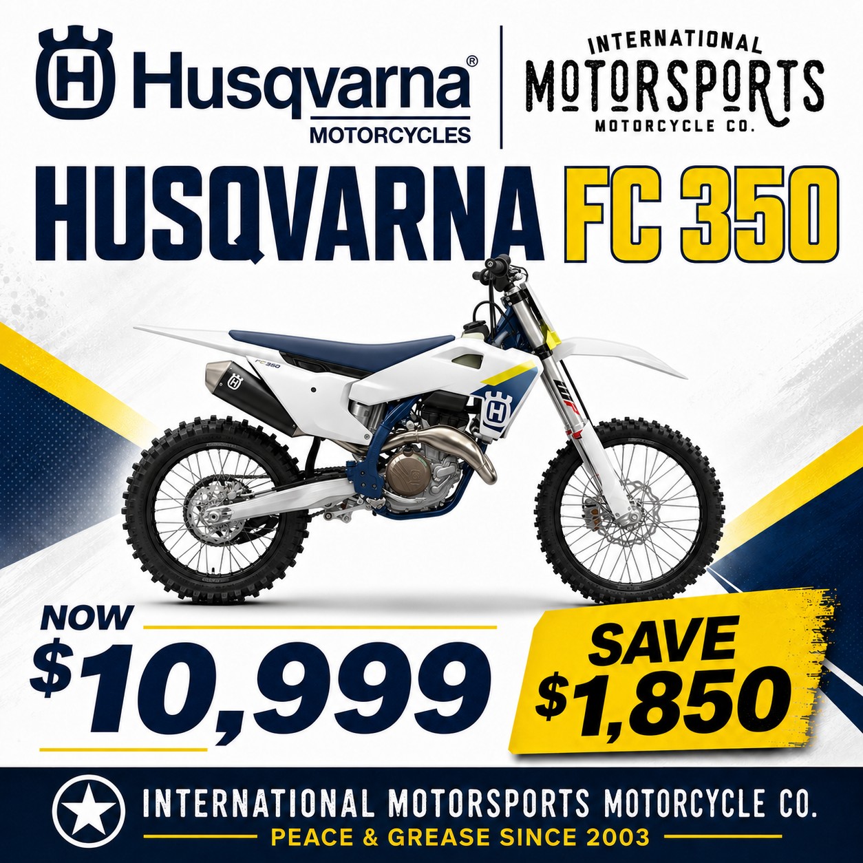 International Motorsports Motorcycle Company Facebook ad