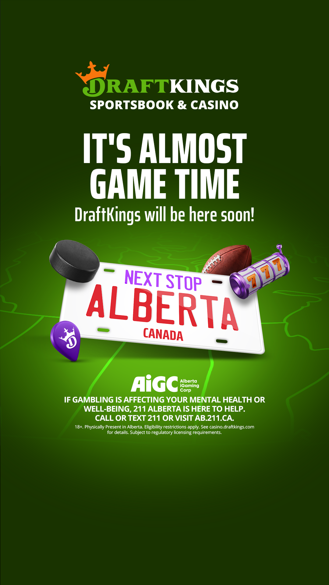 DraftKings Casino Facebook ad