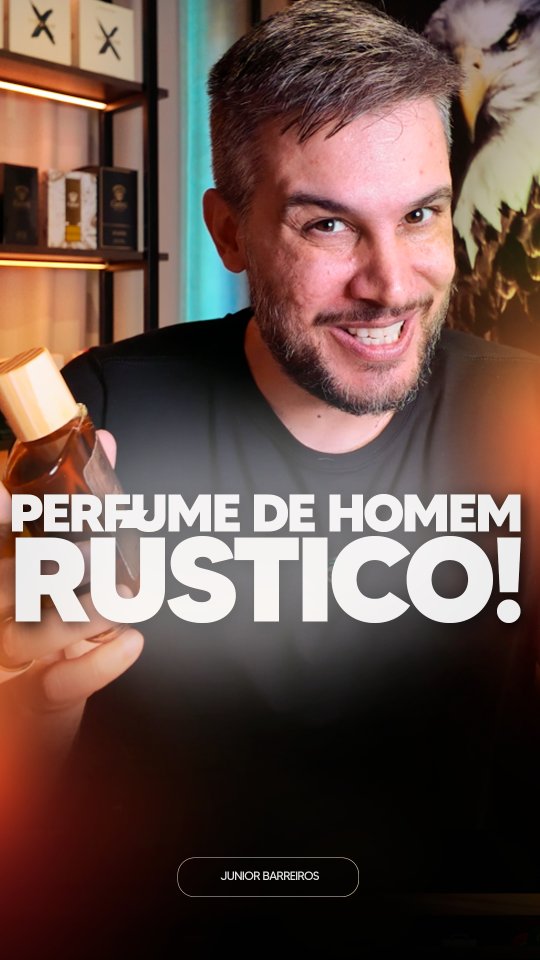 FLUY Perfumes Facebook ad: THE RUSTIC É PERFUME PRA CABRA MACHO