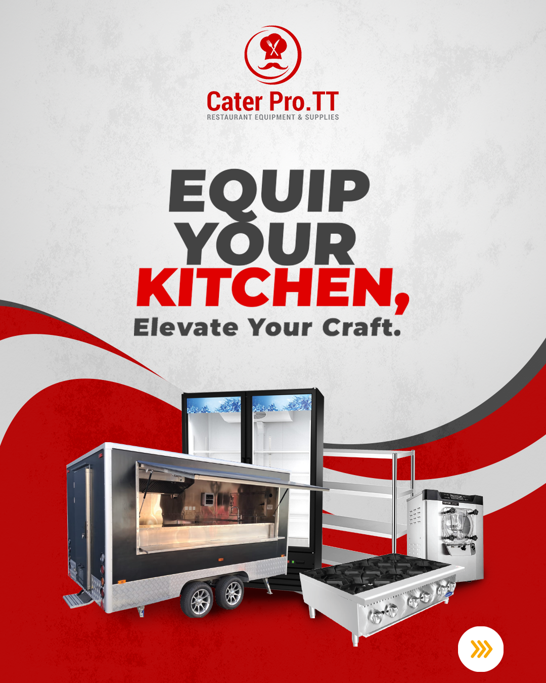 Cater Pro TT Facebook ad from Jul 9, 2026