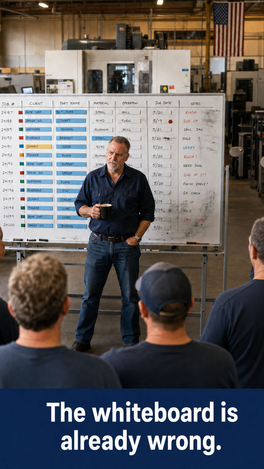 Ken McLoud Facebook ad: Your schedule shouldn’t be a whiteboard