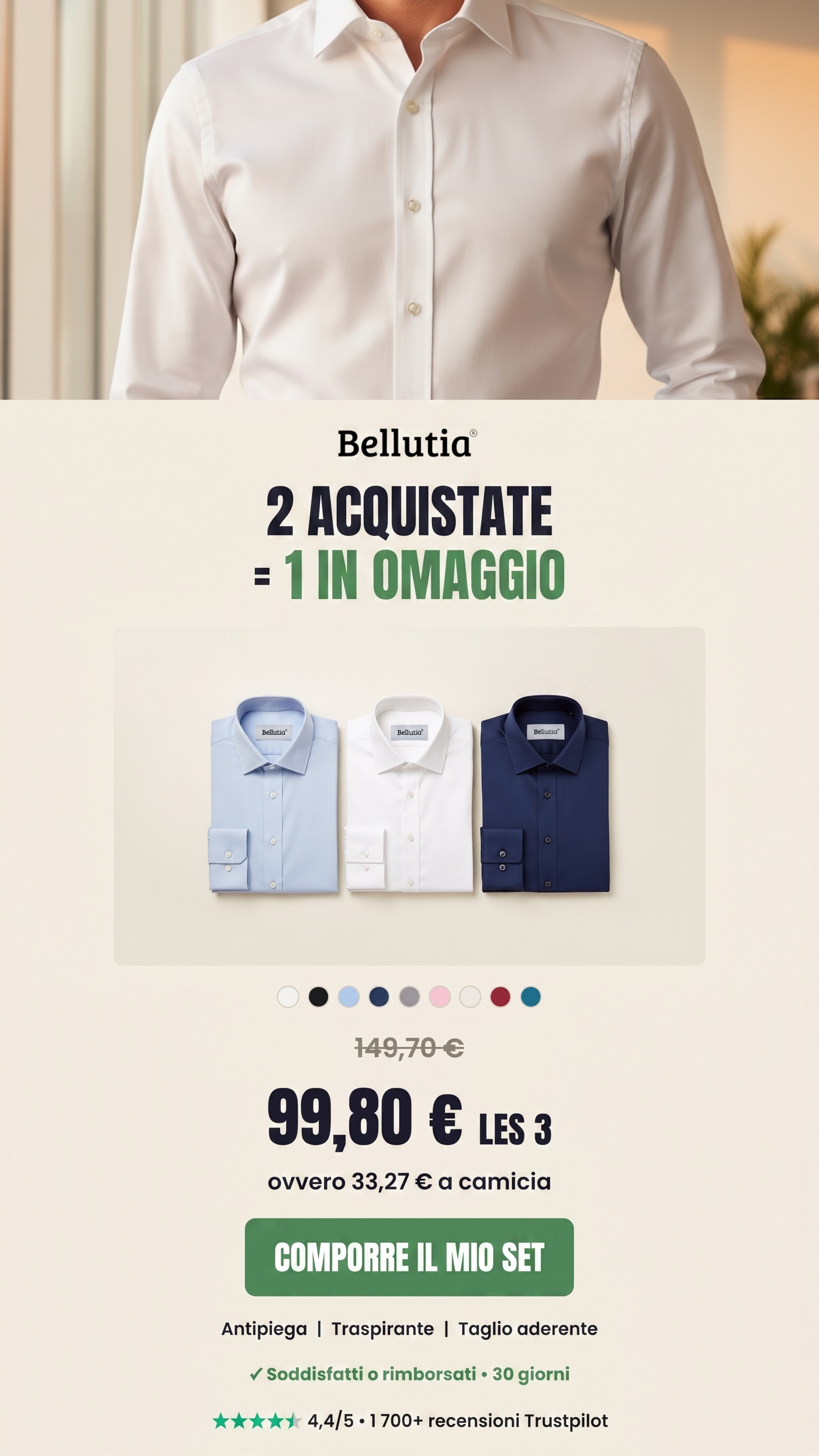 Bellutia Italia Facebook ad