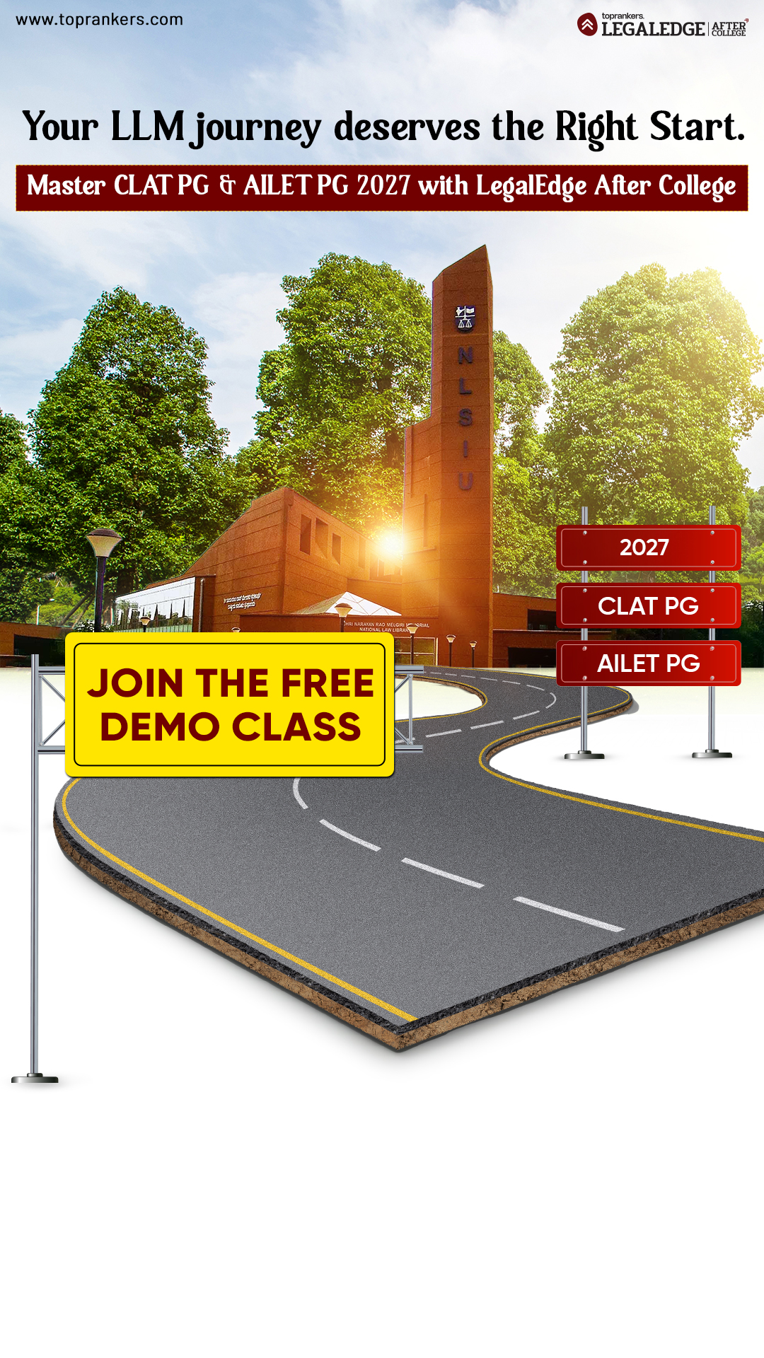 Legaledge After College Facebook ad