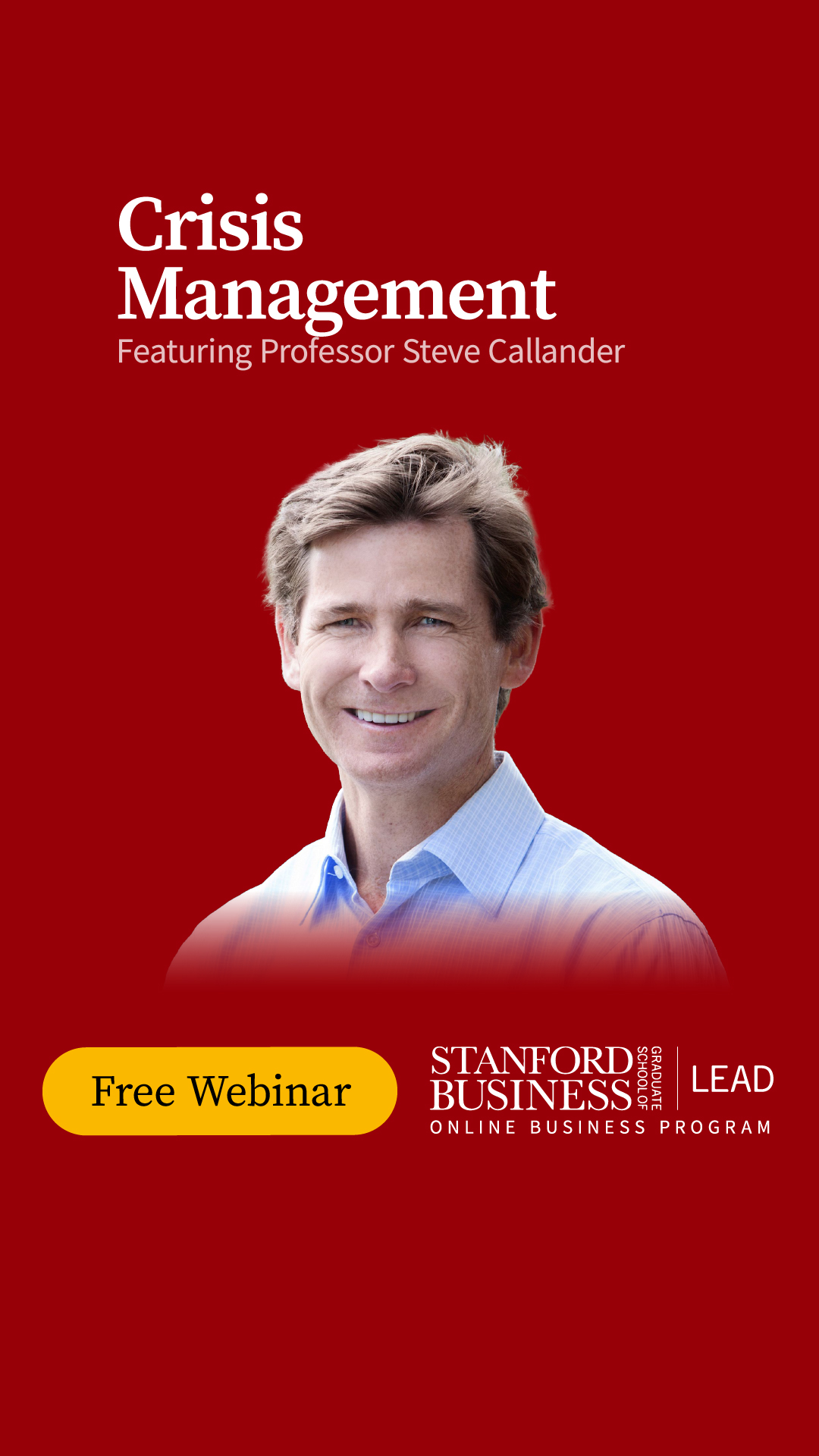 Stanford Graduate School of Business Facebook ad
