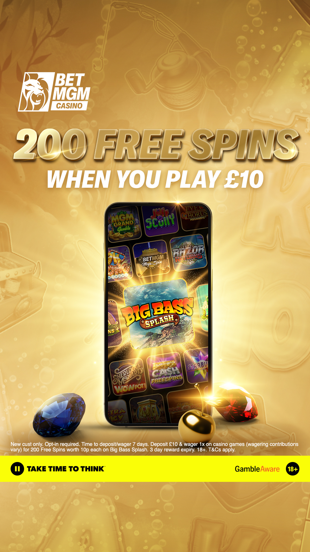 BetMGM UK Facebook ad