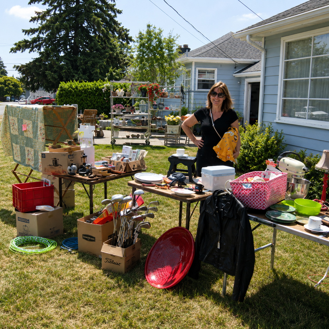 Garage Sale Tips Facebook ad