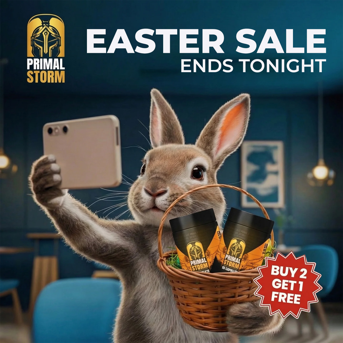 Primal Storm Facebook ad